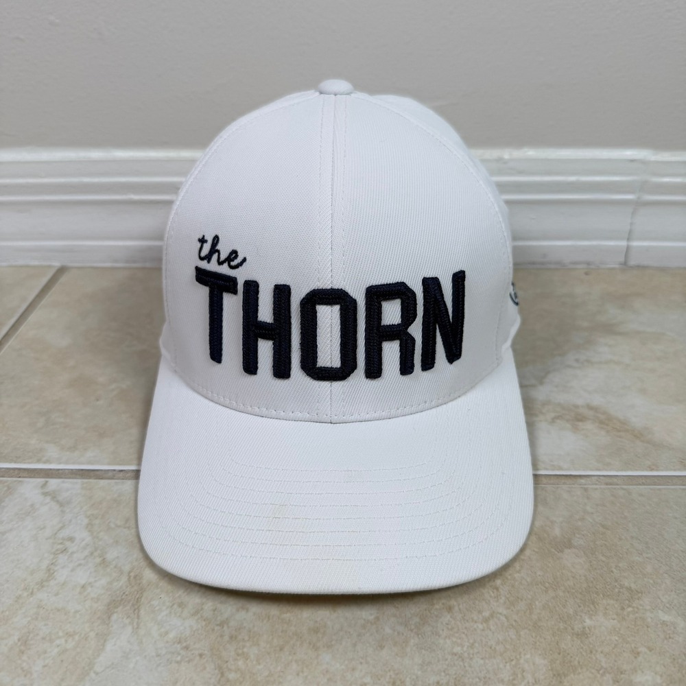 G/FORE Snapback Golf Hat White The Thorn Flexfit 110 Golf Cap